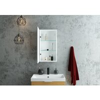  Континент Шкаф с зеркалом Allure Led 35х65 (левый) - Превью изображения №13 — Интернет-магазин Time-Shop