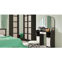 Туалетный столик с зеркалом Трия София Т2 (венге цаво/дуб белфорт) - Превью изображения №2 — Интернет-магазин Time-Shop