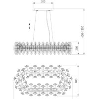 Подвесная люстра Bogate's 372/8 Strotskis - Превью изображения №5 — Интернет-магазин Time-Shop