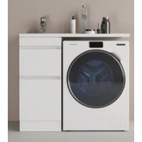  Style Line Тумба под умывальник Оптима 40 2 ящика Plus (напольная) - Превью изображения №10 — Интернет-магазин Time-Shop