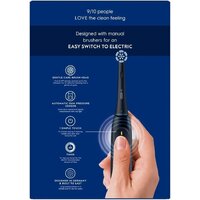 Электрическая зубная щетка Oral-B iO2 Electric Toothbrush with Travel Case (Night Black) - Превью изображения №12 — Интернет-магазин Time-Shop