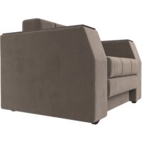 Кресло-кровать Лига диванов Атлантида 113839 (велюр коричневый) - Превью изображения №4 — Интернет-магазин Time-Shop