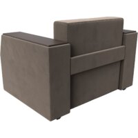 Кресло-кровать Лига диванов Атлантида 113839 (велюр коричневый) - Превью изображения №5 — Интернет-магазин Time-Shop