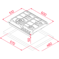 Варочная панель TEKA GZC 64320 XBN (черный) - Превью изображения №11 — Интернет-магазин Time-Shop