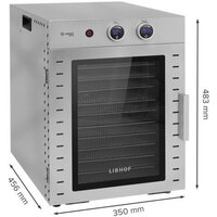 Сушилка для овощей и фруктов Libhof FDW-12 - Превью изображения №10 — Интернет-магазин Time-Shop