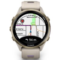 Умные часы Garmin Forerunner 970 47 мм (бежевый/фиолетовый) - Превью изображения №2 — Интернет-магазин Time-Shop