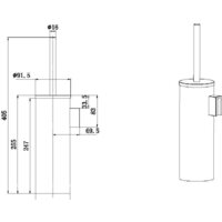 Ершик для унитаза Allen Brau 6.31A09-BN - Превью изображения №2 — Интернет-магазин Time-Shop