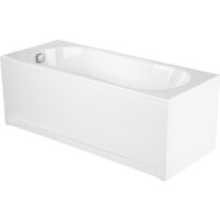 Ванна Cersanit Nike 170x70 с ножками со смесителем Brasko (с сифоном Prime черным) - Превью изображения №2 — Интернет-магазин Time-Shop