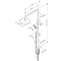 Душевая система  AM.PM Gem F0790033 - Превью изображения №9 — Интернет-магазин Time-Shop