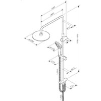 Душевая система  AM.PM Gem F0790033 - Превью изображения №9 — Интернет-магазин Time-Shop