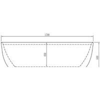 Ванна Aquanet Delight 170x78 - Превью изображения №4 — Интернет-магазин Time-Shop