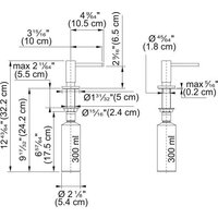 Дозатор для моющего средства Franke Active SM 119.0547.906 - Превью изображения №6 — Интернет-магазин Time-Shop
