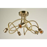 Люстра средней высоты Mirastyle BL-0913/5A AB - Превью изображения №2 — Интернет-магазин Time-Shop