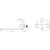 Смеситель AV Engineering AVLES7-BW0 - Превью изображения №2 — Интернет-магазин Time-Shop