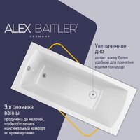 Ванна Alex Baitler Onega 175x70 - Превью изображения №5 — Интернет-магазин Time-Shop