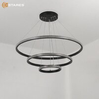 Подвесная люстра Estares Akrilika slim 70W 3R-APP-600x1100-BLACK/CLEAR-220-IP20 - Превью изображения №2 — Интернет-магазин Time-Shop
