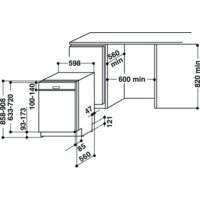 Встраиваемая посудомоечная машина Whirlpool WBC 3C26 B - Превью изображения №3 — Интернет-магазин Time-Shop