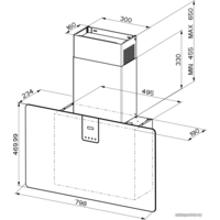 Кухонная вытяжка Faber Soft Slim 80 White Kos A80 330.0597.525 - Превью изображения №2 — Интернет-магазин Time-Shop