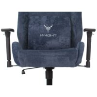 Игровое (геймерское) кресло Knight N1 Fabric Light-27 (синий) - Превью изображения №6 — Интернет-магазин Time-Shop