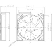 Вентилятор для корпуса Thermalright TL-M12QR (черный) - Превью изображения №7 — Интернет-магазин Time-Shop