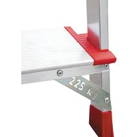 Лестница-стремянка Новая высота NV 511 алюминиевая индустриальная 3 ступени - Превью изображения №6 — Интернет-магазин Time-Shop