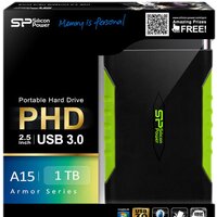 Внешний накопитель Silicon-Power Armor A15 1TB (SP010TBPHDA15S3K) - Превью изображения №2 — Интернет-магазин Time-Shop