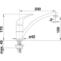 Смеситель Blanco BRAVON - Превью изображения №4 — Интернет-магазин Time-Shop