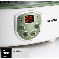 Сушилка для овощей и фруктов Kitfort KT-1902 - Превью изображения №4 — Интернет-магазин Time-Shop