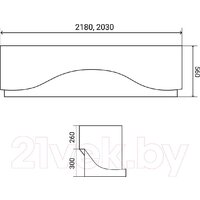 Ванна Lauter Majestica 150x150 21040150 (с ножками) - Превью изображения №14 — Интернет-магазин Time-Shop