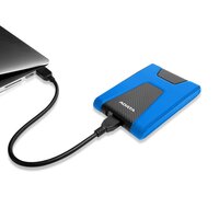 Внешний накопитель ADATA DashDrive Durable HD650 1TB (синий) - Превью изображения №4 — Интернет-магазин Time-Shop