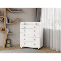 Детский комод Incanto Мишка с органайзером 800/5 PK-0060/00 (белый) - Превью изображения №17 — Интернет-магазин Time-Shop