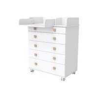 Детский комод Incanto Мишка с органайзером 800/5 PK-0060/00 (белый) - Превью изображения №7 — Интернет-магазин Time-Shop