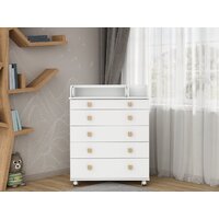 Детский комод Incanto Мишка с органайзером 800/5 PK-0060/00 (белый) - Превью изображения №14 — Интернет-магазин Time-Shop
