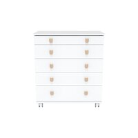 Детский комод Incanto Мишка с органайзером 800/5 PK-0060/00 (белый) - Превью изображения №3 — Интернет-магазин Time-Shop