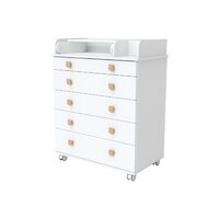 Детский комод Incanto Мишка с органайзером 800/5 PK-0060/00 (белый) - Превью изображения №4 — Интернет-магазин Time-Shop