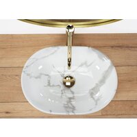 Умывальник Rea Amelia Marmo Shiny REA-U8001 - Превью изображения №3 — Интернет-магазин Time-Shop