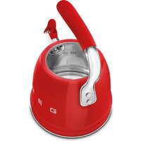 Чайник со свистком Smeg WKF01RD - Превью изображения №6 — Интернет-магазин Time-Shop