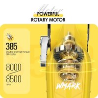 Машинка для стрижки волос Wmark NG-139 (желтый) - Превью изображения №4 — Интернет-магазин Time-Shop