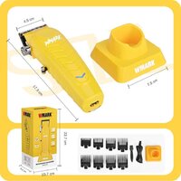 Машинка для стрижки волос Wmark NG-139 (желтый) - Превью изображения №6 — Интернет-магазин Time-Shop