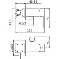 Гигиенический душ Shevanik S127 - Превью изображения №2 — Интернет-магазин Time-Shop