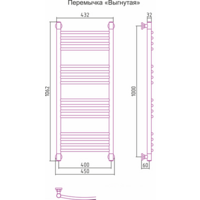 Полотенцесушитель Сунержа Богема+ 1000x400 00-0221-1040 - Превью изображения №3 — Интернет-магазин Time-Shop
