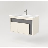  Дабер Тумба под умывальник 016 WeltWasser Deilbach 7517-80 Т16.8W.0.19 (бежевый/серый) - Превью изображения №2 — Интернет-магазин Time-Shop