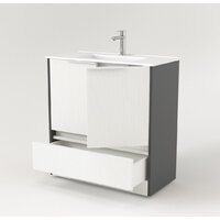  Дабер Тумба под умывальник 017 Тобага/Эридан/Артвин 60 Т17.6Т.0.20Б (белый древесный/серый/белый) - Превью изображения №3 — Интернет-магазин Time-Shop