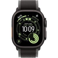 Умные часы Apple Watch Ultra 3 LTE 49 мм (титановый корпус, черный/черный, нейлоновый ремешок размера S/M) - Превью изображения №2 — Интернет-магазин Time-Shop