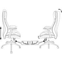 Офисное кресло Бюрократ Zen/Black - Превью изображения №2 — Интернет-магазин Time-Shop