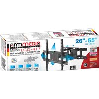 Кронштейн для телевизора Arm Media LCD-417 (черный) - Превью изображения №3 — Интернет-магазин Time-Shop