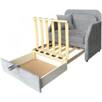 Кресло-кровать Анмикс Кейт 800 (серый глори 23) - Превью изображения №3 — Интернет-магазин Time-Shop