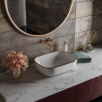 Умывальник Roxen Antares Gold 570160-G - Превью изображения №4 — Интернет-магазин Time-Shop