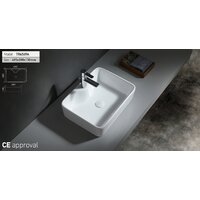 Умывальник Uptrend Torvi TR4569A (белый глянцевый) - Превью изображения №3 — Интернет-магазин Time-Shop