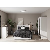 Комод Mio Tesoro Нави 3 ящика 2.15.02.020.1 (белый, со стеклом) - Превью изображения №5 — Интернет-магазин Time-Shop